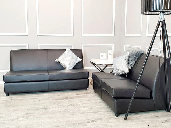 Nevada Faux Leather Contract Sofa
